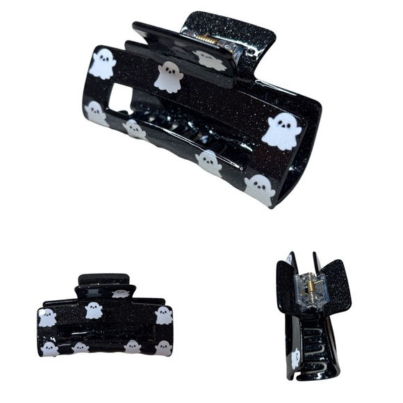 Accessories - Ghost Glitter Hair Claw Clip NWOT